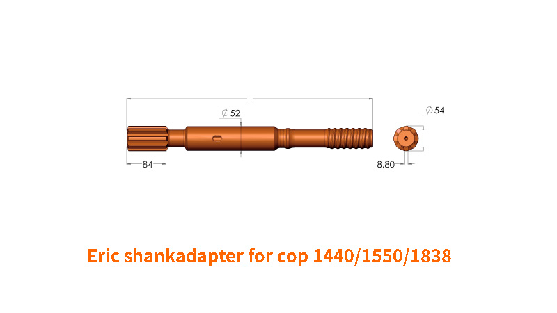 COP 1440/1550/1838凿岩机钎尾